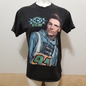 Vanilla Ice shirt Medium Ice Ice Baby photo portrait graphic band merch retro